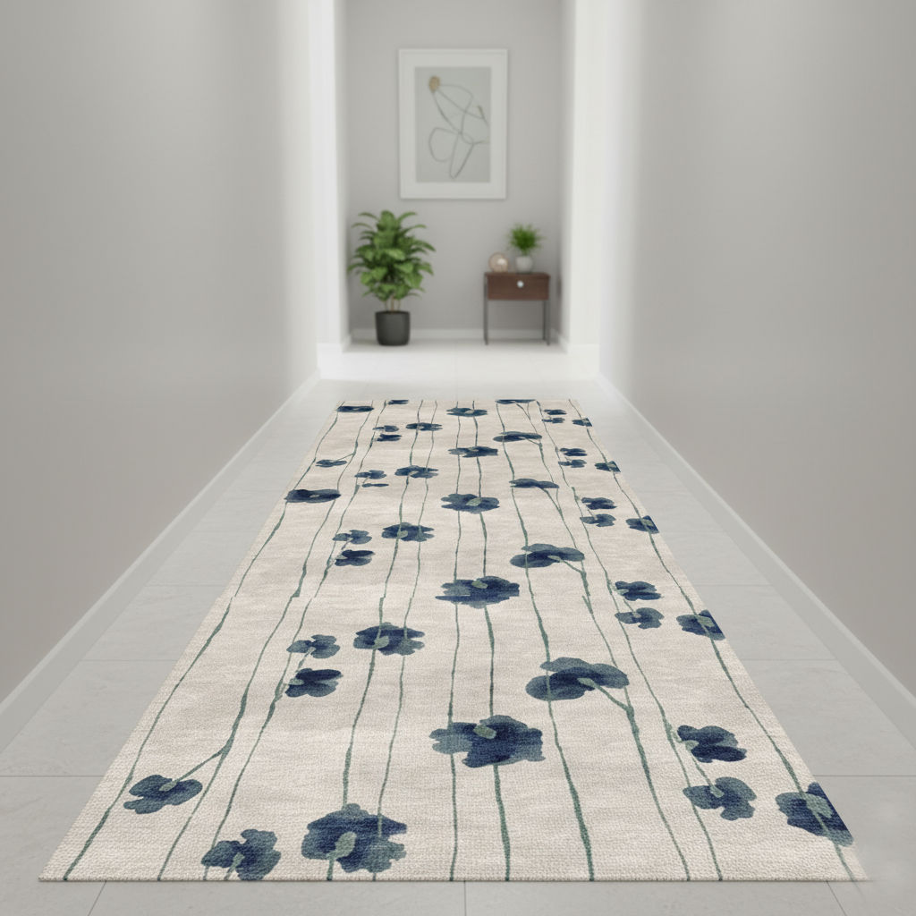 SELORA - Hand Tufted Floral Carpet